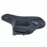 Prophete Trekking-Sattel mit Memory Foam, ergonomisches Design, leicht, ideale Sitzposition für Lange Touren, 266 x 192 mm, perfekt für Fahrräder und E-Bikes,Komfort für Radfahrer, extra breit