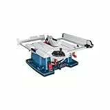 Bosch Professional Tischkreissäge GTS 10 XC (Sägeblatt-Ø: 254 mm, Sägeblattbohr-Ø: 30mm inkl. Absaugadapter, Parallelanschlag, Schiebestock, Winkelanschlag, Aufbewahrung für Sägeblatt)