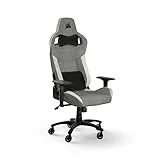 Corsair T3 RUSH Fabric (2023) Gaming-Stuhl - Grau und Weiß