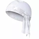 HASAGEI Bandana Cap Sports Kopftuch Herrem Damen, Sommermütze Fahrradmütze, Elastizität Atmungsaktiv Schweißableitender Quick Dry Kopfbedeckung