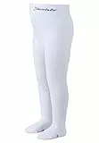 Sterntaler Mädchen Uni Strumpfhose, Weiß, 122-128 EU