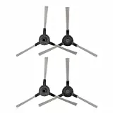 Seitenbürsten für Thamtu G2 G2C G3 Roboter-Staubsaugerteile, entworfen, um effizient zu reinigen, ohne Kratzer auf Böden oder Möbeln zu verursachen (4 Stück)
