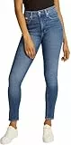 Calvin Klein Damen Jeans Hose High Rise Skinny Fit, Blau (Denim Dark), 30W/29L