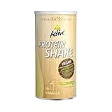 inkospor Vegan Protein Shake laktosefrei, 450g Dose, 100% veganes Proteinpulver auf pflanzlicher Basis mit Vanille-Geschmack, ideal zur Regeneration nach dem Sport