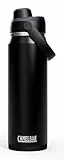 Camelbak THRIVE CHUG VSS 25OZ Trinkflasche Sport – Vakuumisolierter Edelstahl – Hält lange hydratisiert – Ideal für harte Tage – Black, Größe: OS