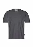 Naketano Herren T-Shirt Adonis Fischer, Farbe:Anthracite Melange, Größe:XL