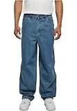 Urban Classics Herren Hose 90‘s Jeans Light Blue Washed 32