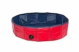 Karlie Doggy Pool ø: 160 cm blau-rot