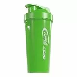 Best Body Nutrition Eiweiß Shaker grün – 700 ml Protein Shaker mit Sieb & Mess-Skala – auslaufsicher – spülmaschinengeeignet – BPA-frei – für klumpenfreie Proteinshakes