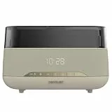 Cecotec Ultraschall-Luftbefeuchter mit Aroma-Diffusor PureAroma 1300. 300ml, Hydra Speaker, Bluetooth-Lautsprecher, LED-Licht, 5-Stunden-Timer, 3 Dampfmodi, Aromatherapie, Abdeckung
