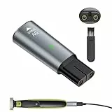 5 V Typ-C Ladegerät Adapter für Phillips OneBlade QP2734 QP2724 QP2824 QP2834 QP4631 MG5910 MG7910 MG9510 QP1924 QP1324 USB-C Shaver Trimmer Charger Converter kompatibel mit Philipp