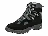 Lico FLAKE Herren Schneestiefel, Schwarz/ Grau, 41 EU