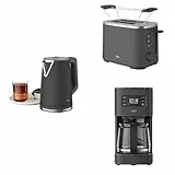 AEG Frühstück-Set Deli | Kaffeemaschine mit Glaskanne |Toaster | Wasserkocher