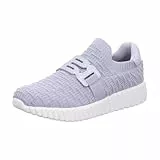 BAGATT Carini - Hellgrau/Silber Textil Schuhgröße 38, Weite Normal