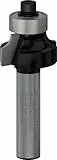 Bosch Accessories Professional Abrundfräser Standard for Wood (für Holz, Radius 4 mm, Arbeitslänge 12,7 mm, Zubehör Handfräse)