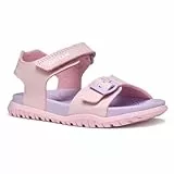 Geox J FUSBETTO GI Sandal, Lt Pink/Lilac, 35 EU