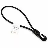 Dreamprint Expanderschlinge 50 Stück 20cm Ø 4mm schwarz Planen-Spanner Gummi-Schlinge Spanngummi mit Mini Kunststoffhaken