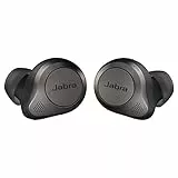 Jabra Elite 85t True-Wireless-Ohrhörer – Jabra Fortschrittliche aktive Geräuschunterdrückung mit langer Akkulaufzeit und leistungsstarken Lautsprechern – Kabellose Ladehülle – Titanschwarz (erneuert)