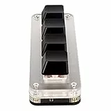 VBESTLIFE Makro-Tastatur mit Rotem Schalter, Ergonomische, Individuelle Knöpfe, USB-Tastatur für PC (4 Schlüssel)