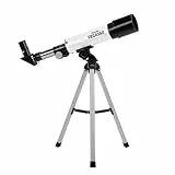 Educational Insights GeoSafari Vega 360 Teleskop: 50-mm-Linse, 20x-80x Vergrößerung, Tischstativ, für Kinder ab 8 Jahren, unisex, Anfänger, Mehrsprachige Anleitung, Kinder, Wissenschafts-Enthusiasten