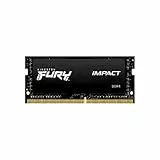 Kingston FURY Impact 8GB 3200MHz DDR4 CL20 Laptop Speicher Einzelnes Modul KF432S20IB/8, Schwarz