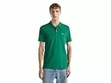 United Colors of Benetton Herren Poloshirt M/M 3wg9u301z Polohemd, grün, X-Small