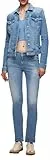 LTB Jeans Damen Jeansjacke Dean X Modern hergestellt aus Baumwollgemisch Slim Fit - Größe M