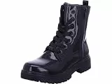 TOM TAILOR 4290050028, Damen Schnürboots in schwarz - Gr. 43