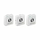 RØDE Wireless ME Dual Set: Kompaktes drahtloses Mikrofonsystem mit GainAssist-Technologie, integrierten Mikrofonen und 100m Reichweite für Filmemacher, Interviews und Content-Erstellung (Weiß)