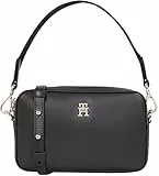 Tommy Hilfiger Damen Henkeltasche Distinct Camera Bag mit Schulterriemen, Schwarz (Black), Einheitsgröße