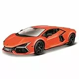 Bburago - Lamborghini Revuelto - Realistisches Automodell im Maßstab 1:24, Diecast Replica mit zu öffnenden Türen, Offizielle Lamborghini Lizenz, Empfohlenes Alter 3+ Jahre