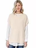 CECIL Damen B301943 Pullunder, Birch White Melange, S