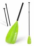 Abahub SUP Paddel Aluminium Einstellbares Stand Up Paddle für Paddleboard, Aluminiumlegierung PU-beschichtete Schaft 172-213cm Kunststoff Nylon Klinge