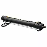 Fiskars X-Series Oszillierender Regner S–M, Inkl. herausnehmbarem Filter und Werkzeug zur Düsenreinigung, Sprinkler für 150-300 m², Schwarz/Orange, 1070832