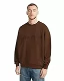 G-Star Herren Chenille G-Script Loose Sweatshirt, Braun (dk Plum D25134-D257-8168), XS