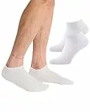 Nur Die Bambus Sneaker Socke 2er Pack Herren kaum sichtbar Bambussocken weich