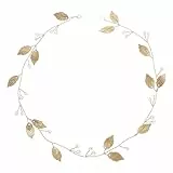 Minkissy Blatt Haar Rebe Braut Haarschmuck Hochzeit Gold Kranz Hochzeit Blatt Stirnband für Brautjungfer Kopfbedeckungen
