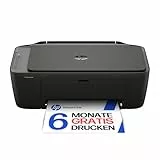 HP DeskJet 2920 Multifunktionsdrucker, 6 Monate gratis drucken Instant Ink inklusive, Drucker, Scanner, Kopierer, WLAN, USB 2.0, Tinte: 308/308e