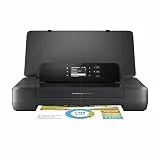 HP OfficeJet 200 Mobiler Tintenstrahldrucker (A4, Drucker, WLAN, ePrint, Airprint, USB, 4800 x 1200 DPI) schwarz