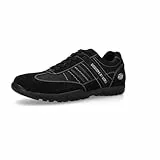 Dockers by Gerli Herren Low-Top Sneaker, Männer Halbschuhe,Laufschuhe,schnürschuhe,schnürer,Business,Freizeit,schwarz/grau,42 EU