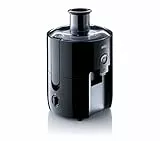 Braun PurEase Entsafter SJ 3100 BK – Juicer für selbstgemachte Säfte, Großer Einfüllschacht für ganze Früchte, mit ColdXtract Technologie zum Erhalt der Vitamine, 500 Watt, Schwarz