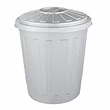 keeeper Mini-Tonne 7 l, Polypropylen, Silber, 24,5 x 29 x 24,5 cm