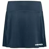 HEAD Damen Club Basic Long Women, Navy, M Tennisskort, Navy, M EU