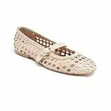 GIOSEPPO 92233 Mary Jane Flache Damenschuhe, Off-White, Größe 39, Elfenbein, 39 EU