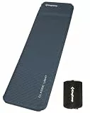 KingCamp Isomatte Camping,3cm Dick Schaumstoff Selbstaufblasend Camping Matratze mit Integrierten Kopfkissen Outdoor Luftmatratze,Kompakte Leichte für Wandern und Rucksackreisen,183 × 51 × 3cm