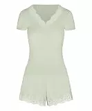 HUNKEMÖLLER Pyjama Set Nana - SEA Foam - M