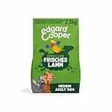 Edgard & Cooper Hundefutter, Trockenfutter für Hunde, (Lamm, 2.5kg), Getreidefrei, natürliche Zutaten und frisches Fleisch, voller essentieller Aminosäuren