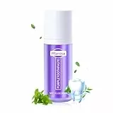 zahnpasta weisse zähne, Purple Whitening Zahnpasta 30ml – Lila Farbkorrektor Zahnpasta gegen Zahnverfärbungen, Tiefenreinigung & Zahnschmelzschutz, Frischer Atem