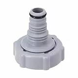 Pool Ablassventil Schlauchadapter Kompatibel mit Bestway P6H1419, Pool Ablassventil Adapter Ersatzteil für Schwimmbadschlauch, Einfache Installation, Pool Zubehör für oberirdische Außenpools (1 Stück)