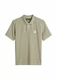 Marc O'Polo Herren Kurzarm-Poloshirt aus Bio-Baumwolle Regular Fit, Grün (Summer Sage), XL